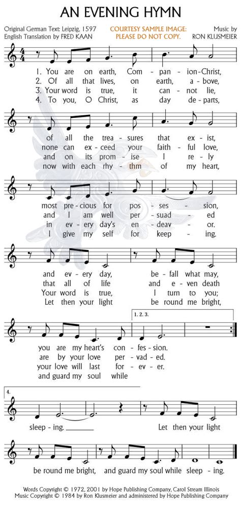 canlaon hymn lyrics|An Evening Hymn .